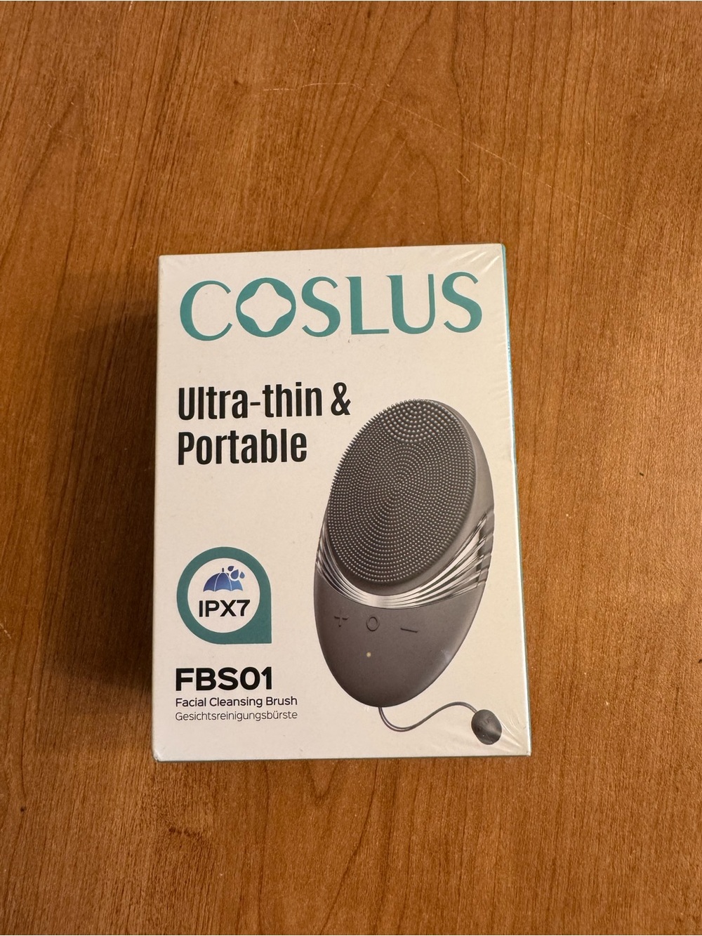Coslus Lavender Ultra-Thin Portable Facial Cleansing Brush - FBS01